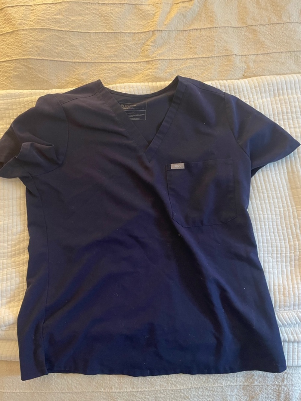 Figs Navy Scrubs Size Medium - Picture 4 of 5